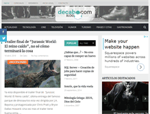 Tablet Screenshot of decabo.com